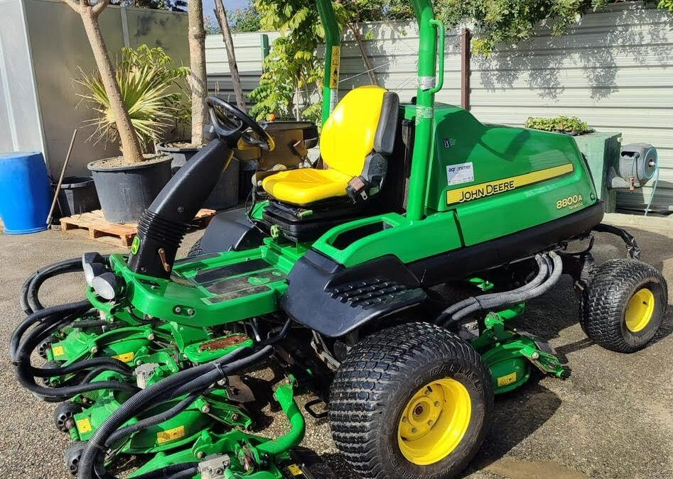 El Real Club de Golf Las Brisas remata un último paquete de maquinaria de mantenimiento de segunda mano