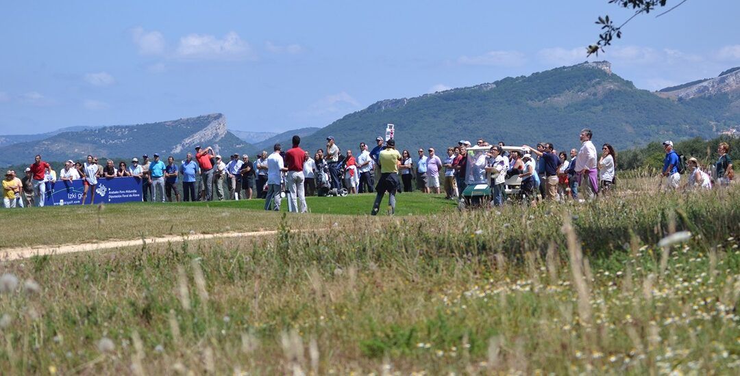 Izki Golf, sede de la prueba de golf de la competición entre empresas vascas ‘Acepta el Desafío’