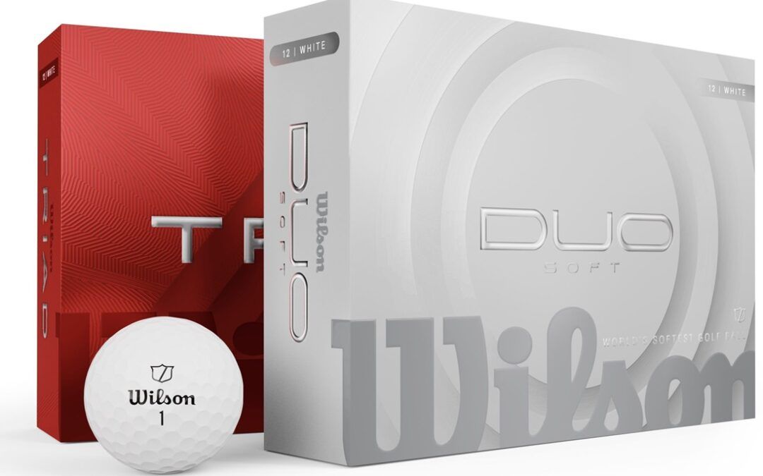 Wilson Golf renueva sus bolas Triad, con la patentada construcción Tri-Balanced, y DUO Soft
