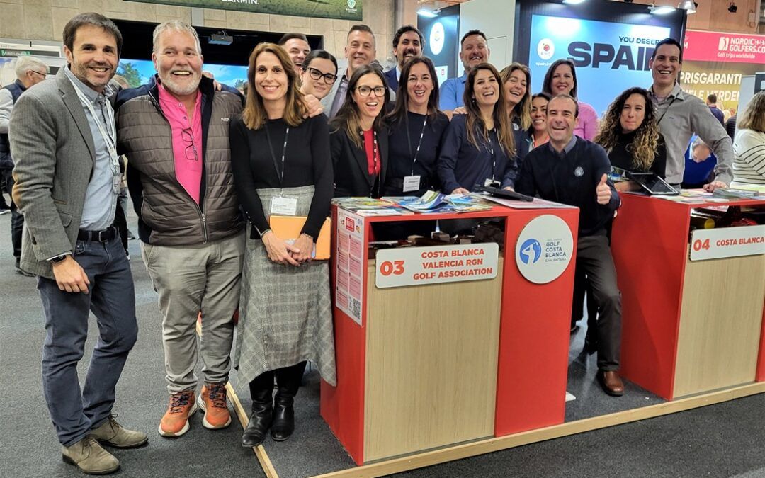 La Asociación de Campos de Golf de la Costa Blanca y Comunitat Valenciana acude a la danesa Ferie For Alle para promocionar el destino