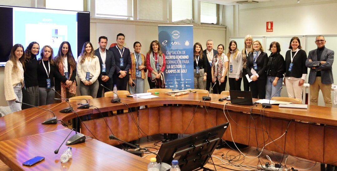 Celebrada la jornada ‘Captación de talento femenino y formación para la gestión de campos de golf’ impulsada por la Asociación Española de Gerentes de Golf y la Universitat Politècnica de València