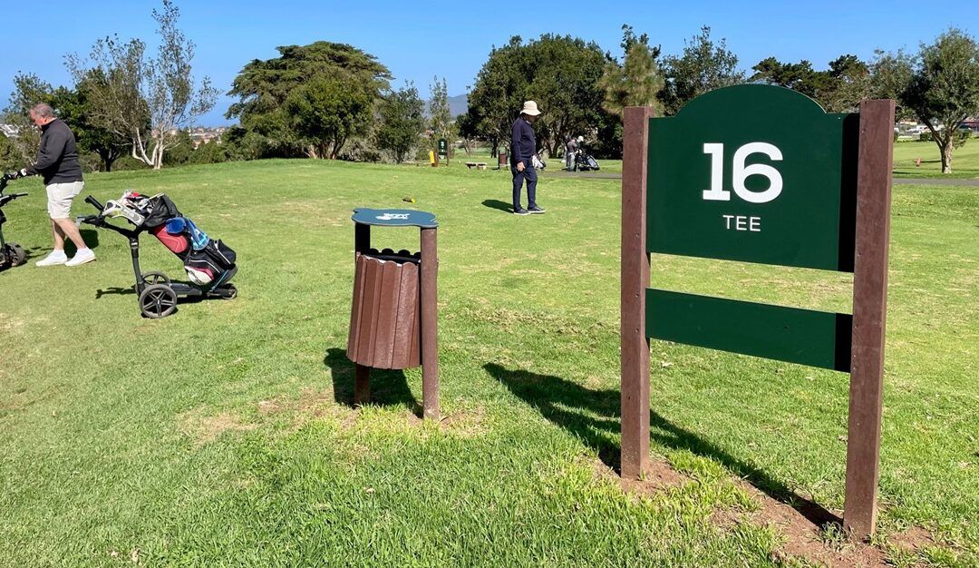 El Real Club de Golf de Tenerife concluye la instalación de la nueva señalética de su recorrido suministrada por Floema