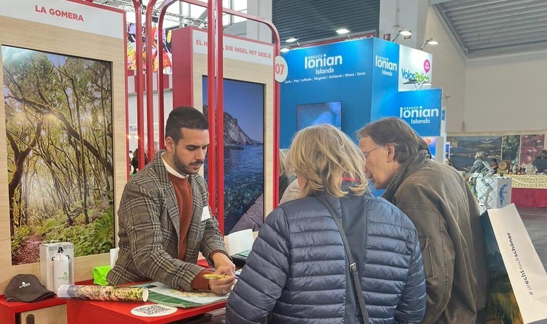 La Gomera difunde sus valores como destino en la feria turística F.RE.E. de Munich destacando cicloturismo, deportes acuáticos y golf