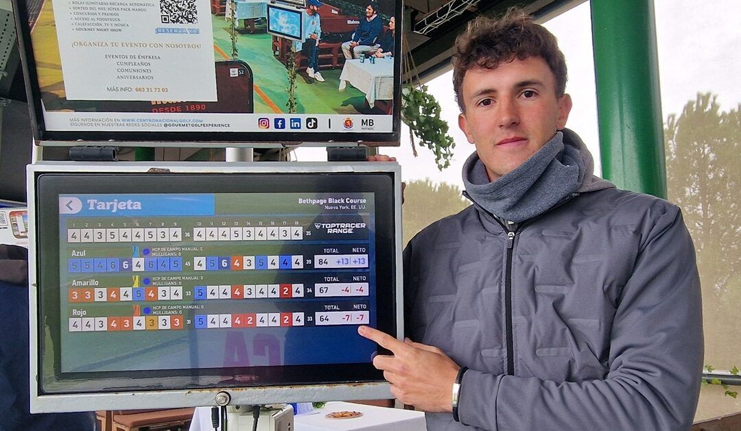 Los profesionales de la Real Federación de Golf de Madrid ‘asaltan’ Bethpage Black… desde el Centro Nacional de Golf y gracias a Toptracer