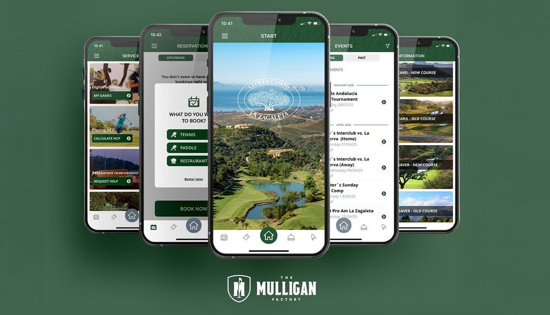 El Club de Campo La Zagaleta lanza su nueva app móvil exclusiva para socios de la mano de The Mulligan Factory