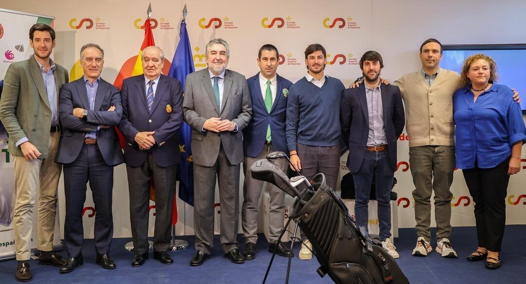 Presentado en el Consejo Superior de Deportes el II TUMI Spain Golf Tour 2025, la décima edición el circuito de la PGA de España