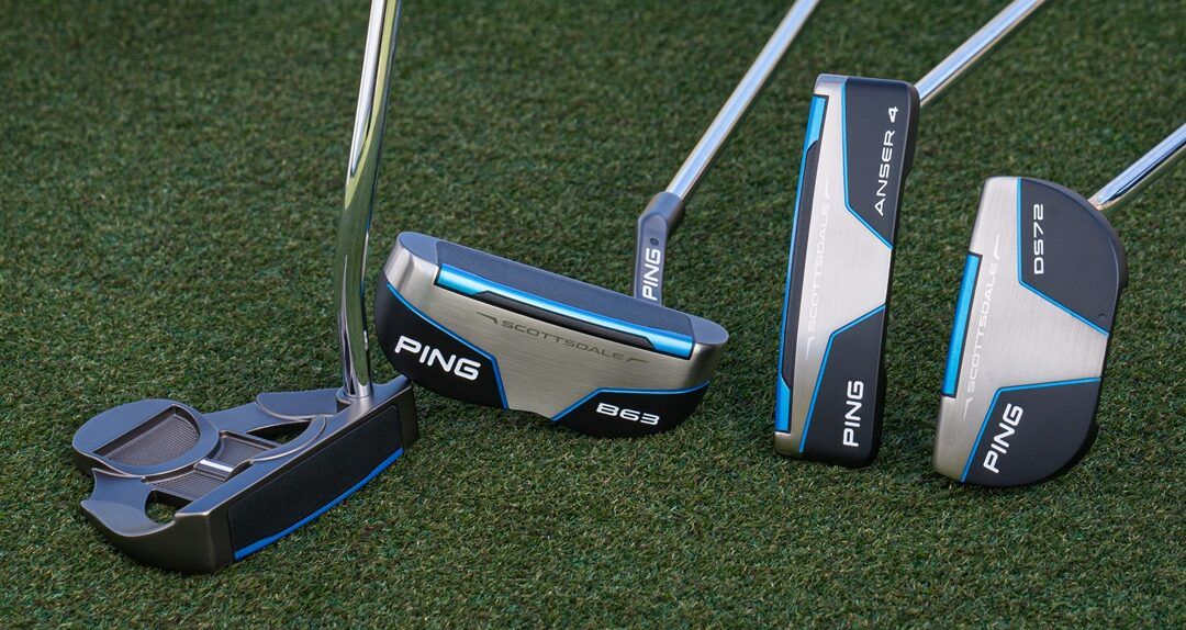 El elastómero Pebax, ligero y de alto retorno energético, eje de la nueva familia de putters Scottsdale de PING