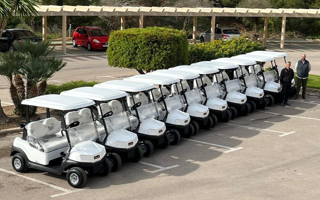 El Real Club de Golf Campoamor Resort refuerza su flota de buggies con nuevas unidades Club Car modelo TEMPO