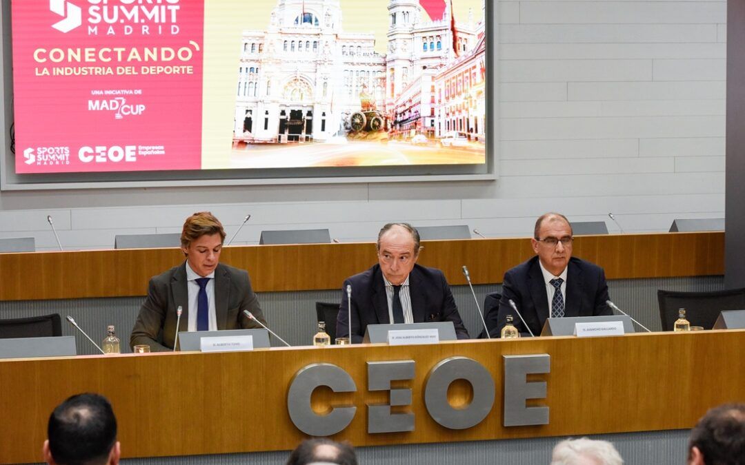 La CEOE acoge la jornada ‘Conectando la Industria del Deporte’ enmarcando la presentación de Sports Summit Madrid 2025
