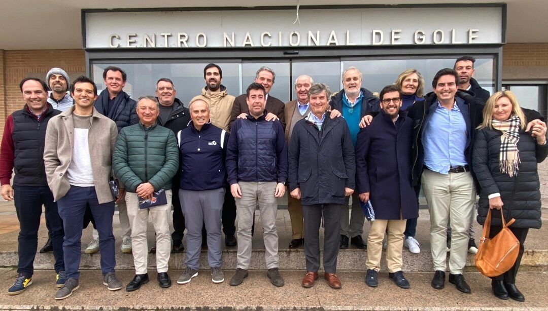 Una delegación de la Federación Portuguesa de Golf visita las instalaciones del Centro Nacional de Golf y del Centro de Excelencia