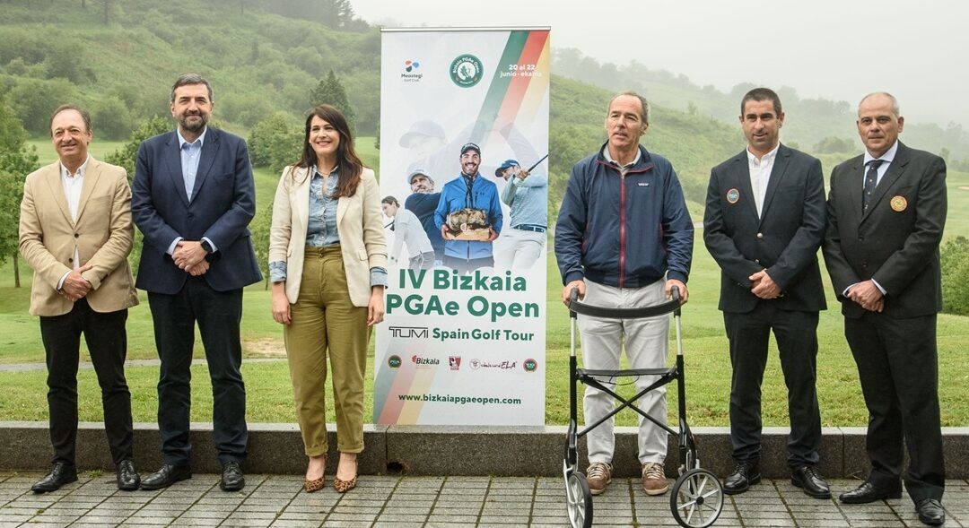 Presentado el IV Bizkaia PGAe Open, prueba puntuable para el II TUMI Spain Golf Tour que se celebrará en Meaztegi Golf del 19 al 22 de junio