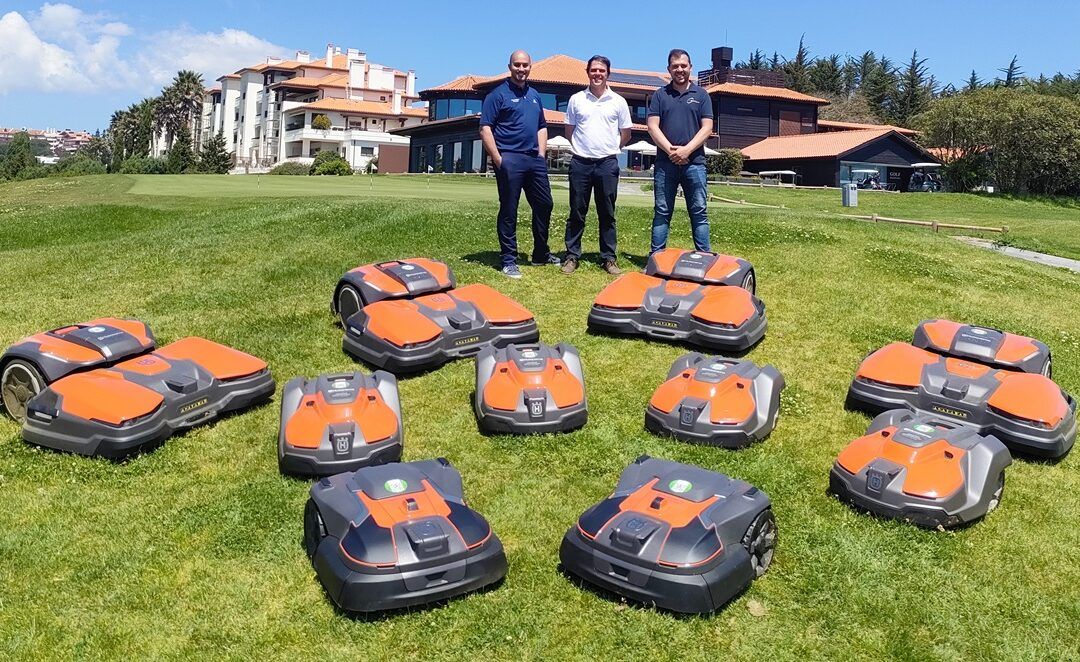 Tres destacados campos de golf portugueses apuestan por la robótica avanzada de Husqvarna con tecnología EPOS de la mano de Internaco