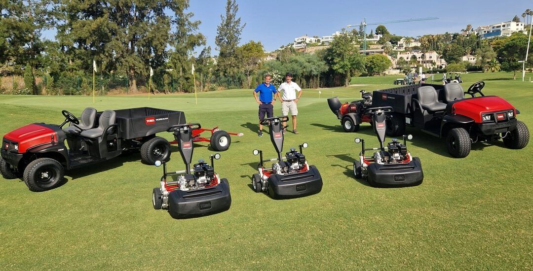 El Paraíso Golf adquiere varias unidades de la manual Toro Greensmaster 1026 para mejorar la calidad de sus tees