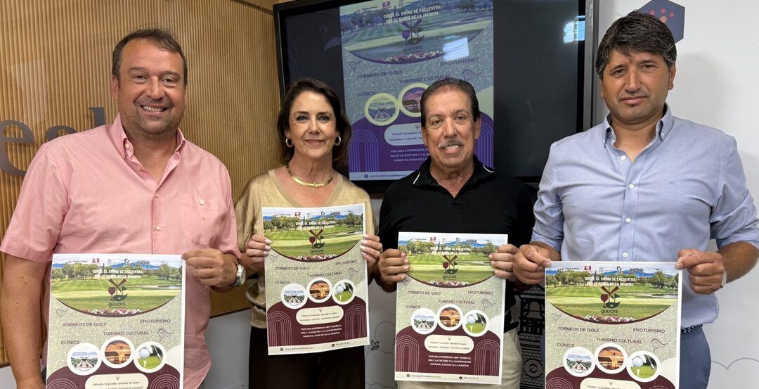 Nace Quijote Golf Experience, apuesta turística del Ayuntamiento de Ciudad Real que combina cultura, gastronomía y deporte