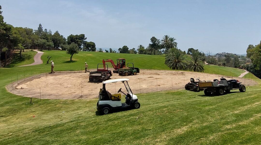 Golf Torrequebrada continúa acometiendo una serie de importantes obras de mejora en sus instalaciones de cara a su próximo aniversario
