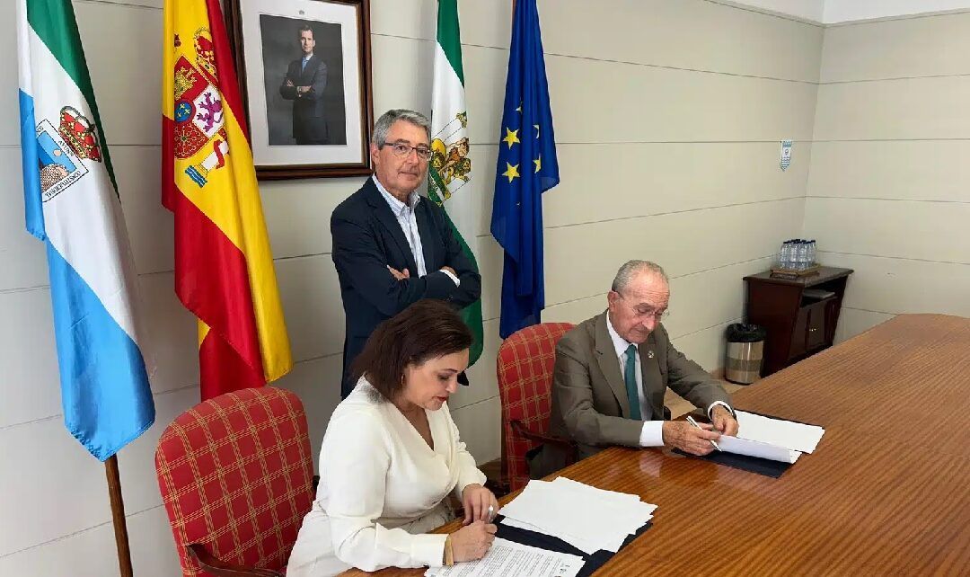 La Diputación de Málaga y los ayuntamientos de Málaga y Torremolinos impulsan una red de aguas regeneradas para riego