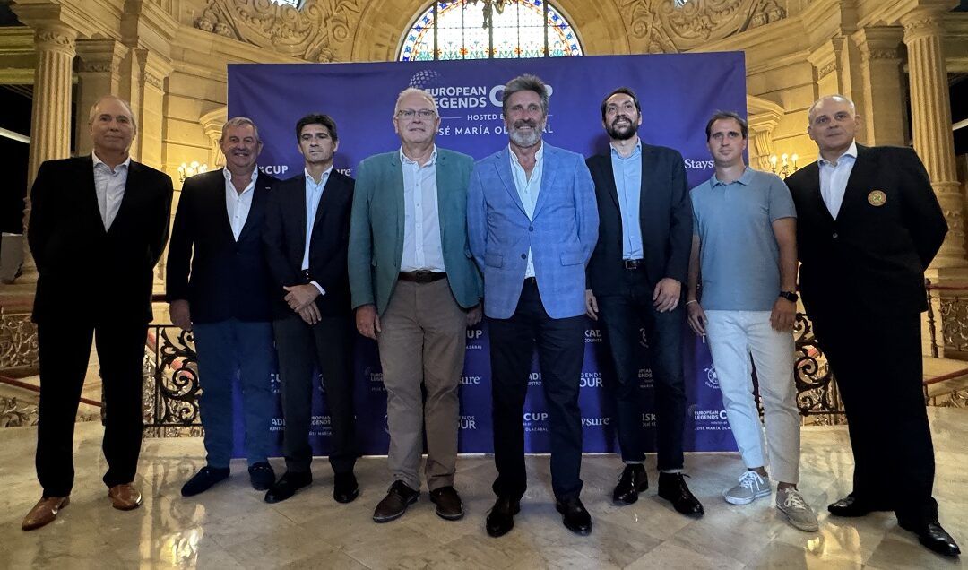 Presentada la European Legends Cup by José María Olazábal en el Real Nuevo Club de Golf de San Sebastián