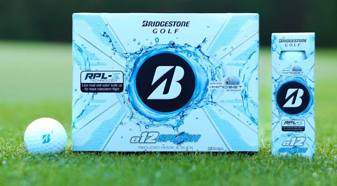 Bridgestone causa sensación con su nueva bola de golf ‘repelente al agua’ e12 SPLASH