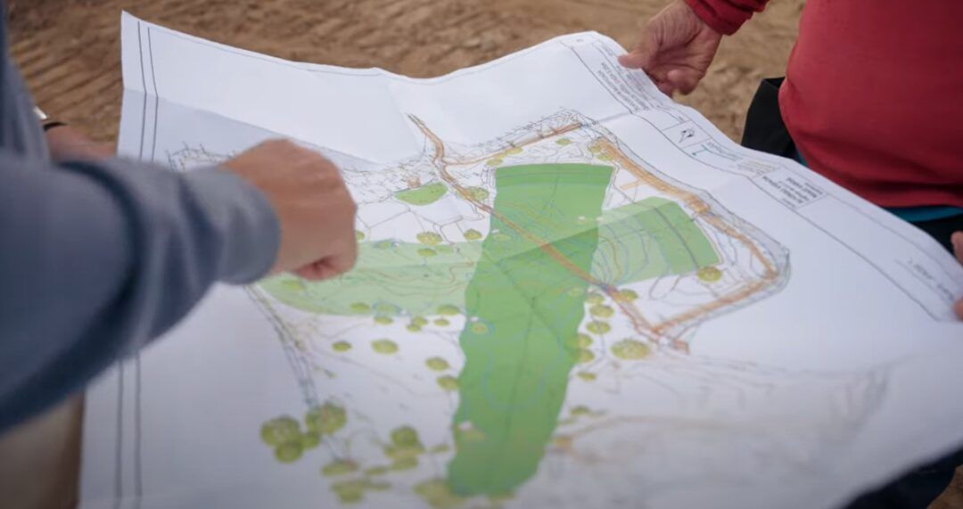 identty firma la narración visual de la creación del nuevo campo de prácticas del Club de Golf Costa Brava
