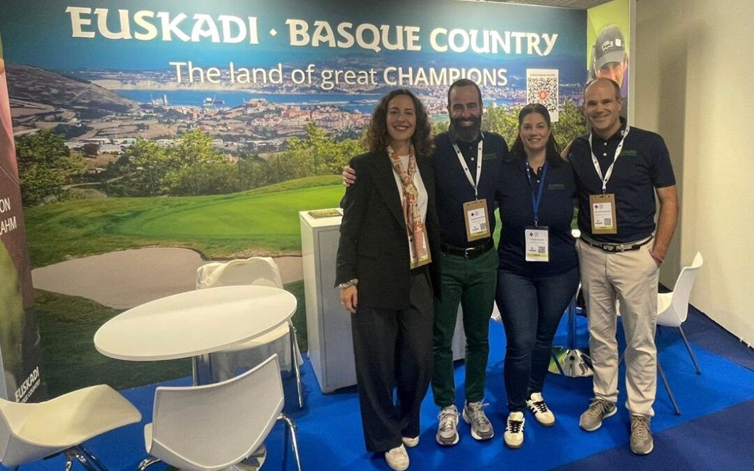 País Vasco promociona su oferta de golf en el International Golf Travel Market 2025 en Cannes