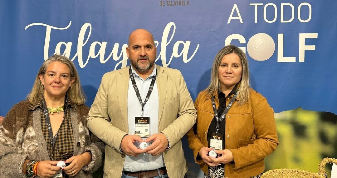 Talayuela promociona su oferta de golf en la Feria Internacional de Turismo de Interior