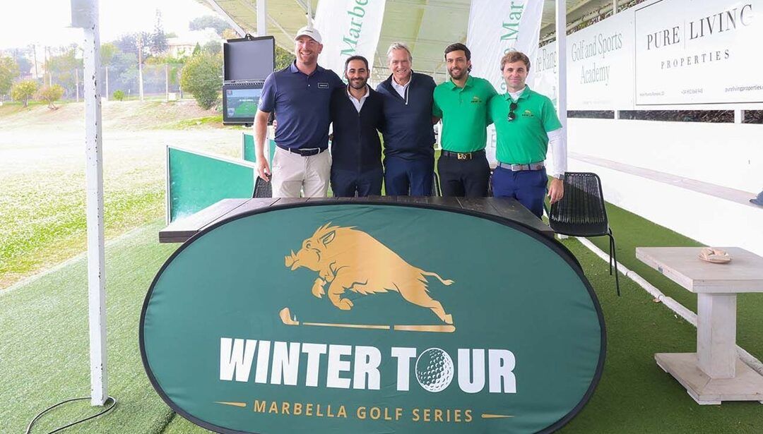 The Range Marbella, sede oficial de los entrenamientos de los participantes del Winter Tour Marbella Golf Series 2025