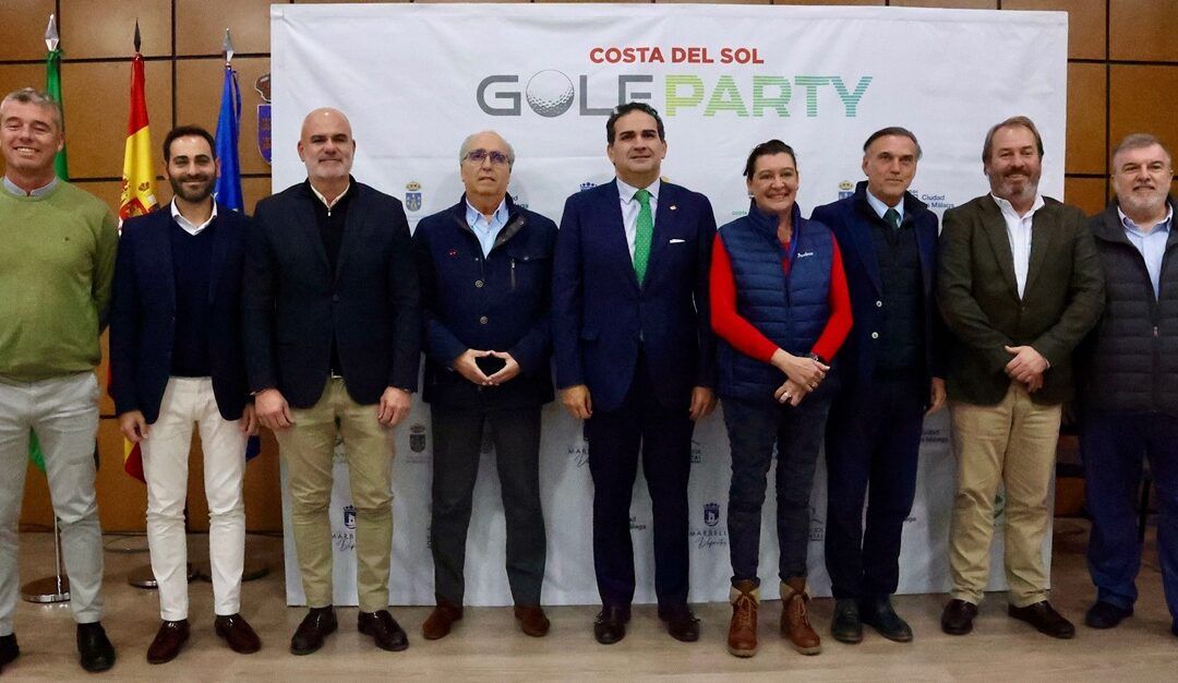 Benahavis acogió la presentación de la Costa del Sol Golf Party, el mayor evento de promoción de golf que se disputará en Madrid en enero