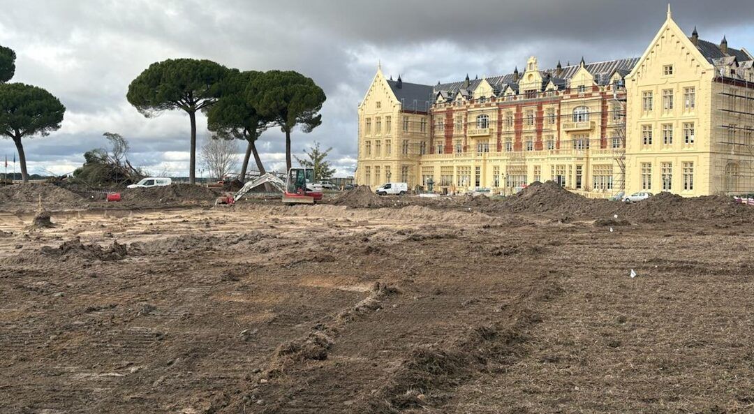 CDP y Green Natur inician la obra del nuevo campo de golf de pares 3 del vallisoletano Hotel Palacio de Las Salinas