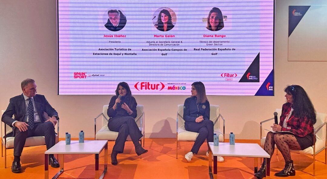 Celebrada la mesa redonda ‘Turismo deportivo y sostenibilidad en los campos de golf y estaciones de esquí: impactos, datos y acciones’ con la presencia de AECG, RFEG y ATUDEM