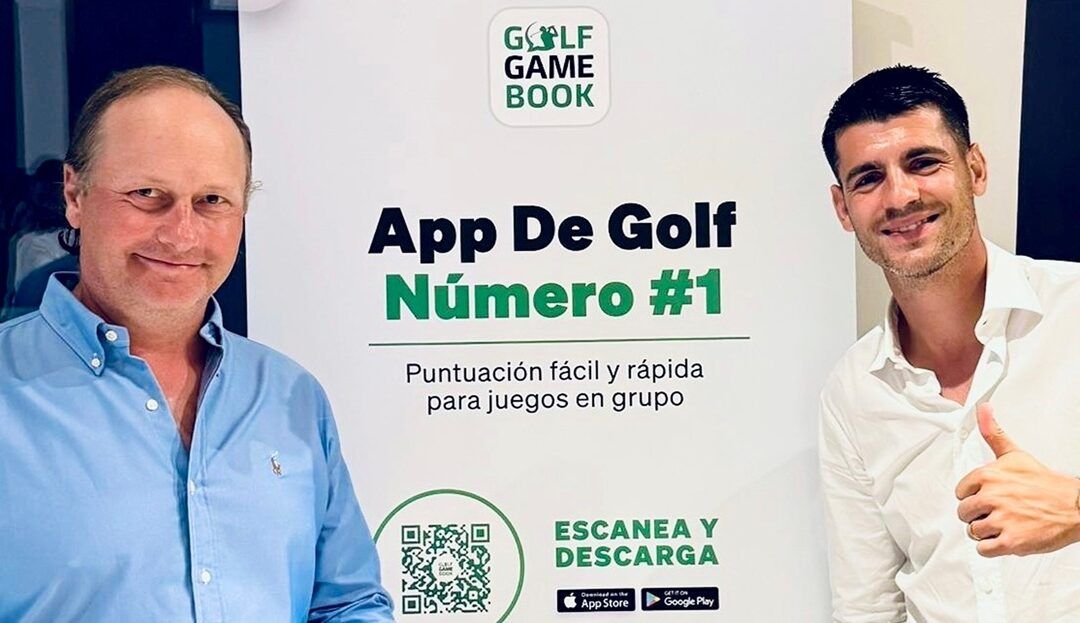 Álvaro Morata y Marcos Alonso, entre los pioneros colaboradores de Golf GameBook en su objetivo construir la mejor ‘casa club digital’