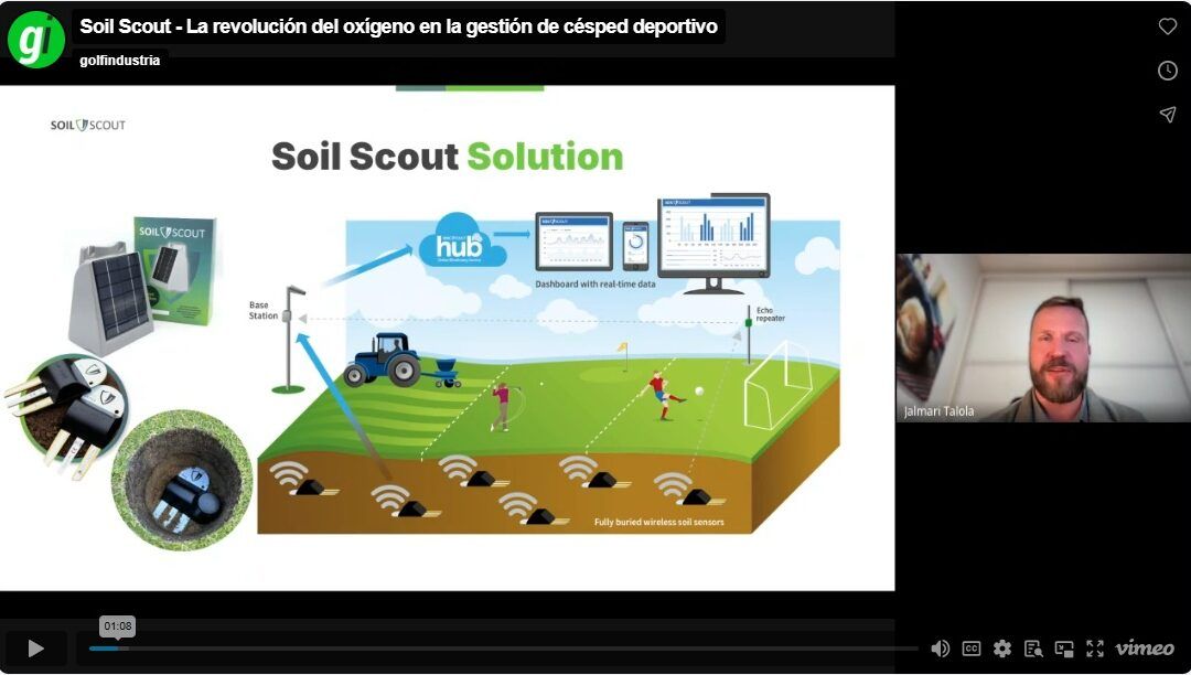 ‘La revolución del oxígeno en la gestión de césped deportivo’ (Soil Scout)