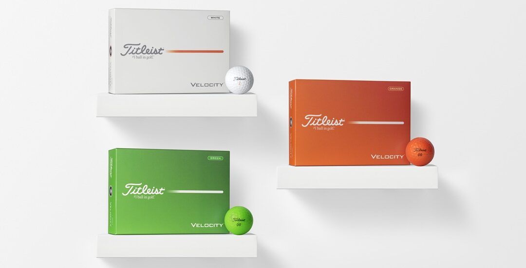 Titleist presenta la nueva generación de su bola Velocity aportando más distancia y vuelo más penetrante de tee a green