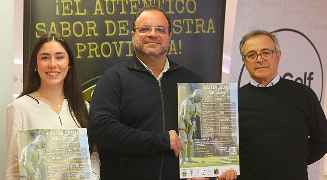 El Ayuntamiento de Guadalajara impulsa el turismo senior con la primera edición de la Liga de Golf Ciudad de Guadalajara