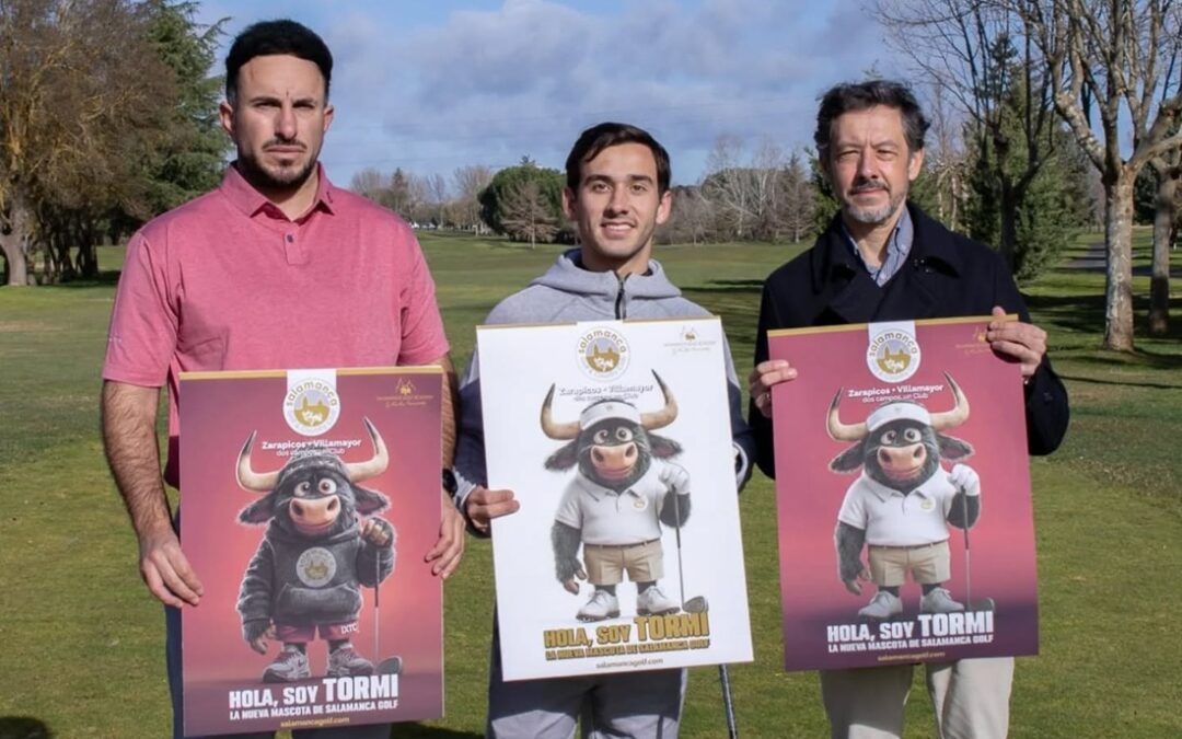 Salamanca Golf & Country Club presenta a ‘Tormi’, su nueva mascota corporativa