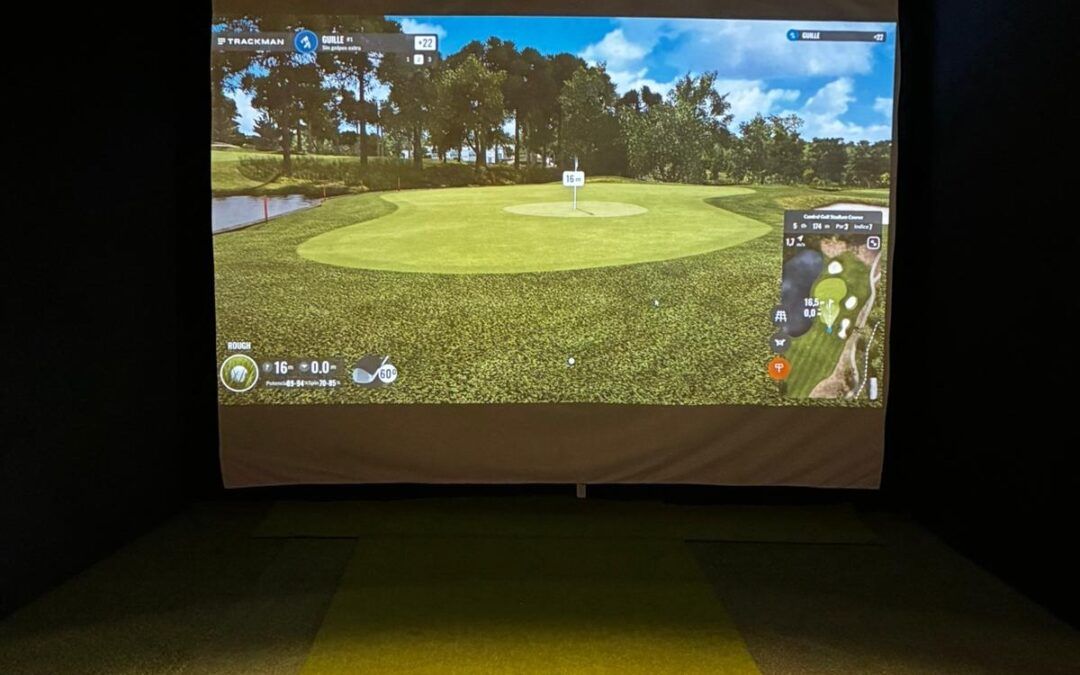 El Club de Golf Ulzama activa su nuevo simulador de golf indoor con un modelo flexible de reserva y práctica mediante app