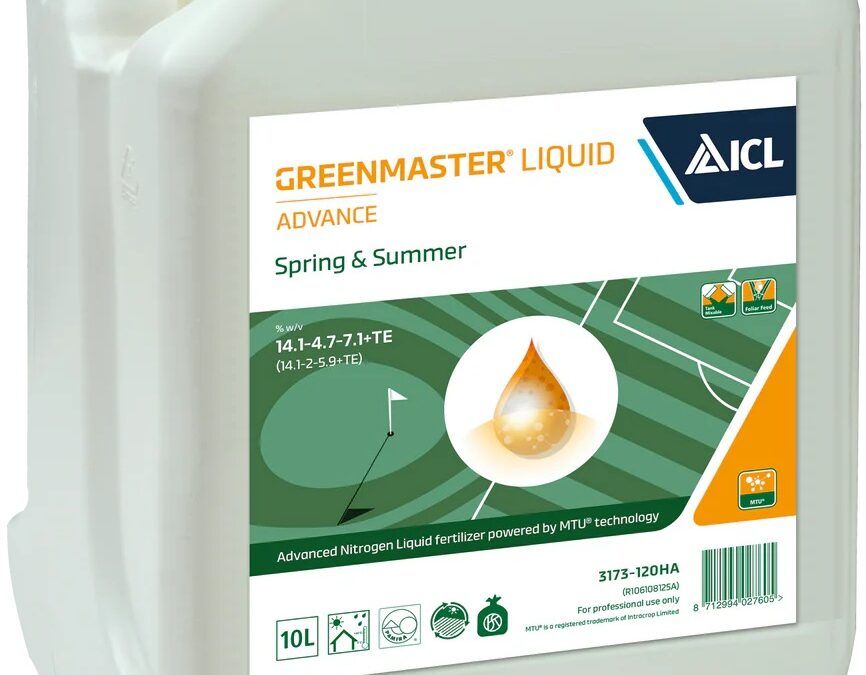 ICL lanza Greenmaster Liquid Advance, un avance significativo en el manejo de situaciones de estrés en césped