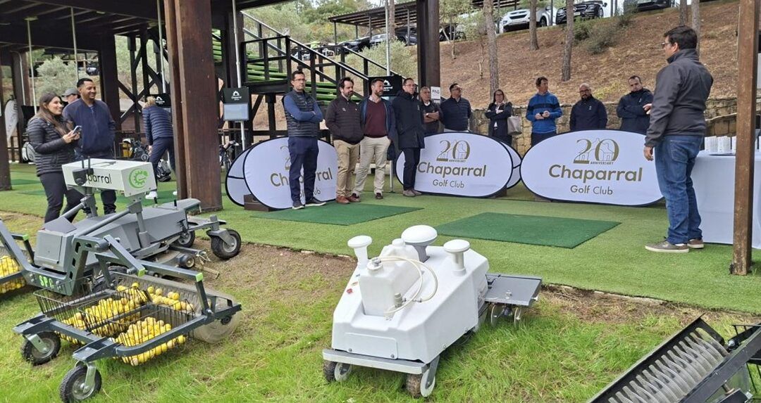 Chaparral Golf Club acogió la presentación de la tecnología SmartPick&Cut de Tecnogreen ante directores de clubs de la Costa del Sol