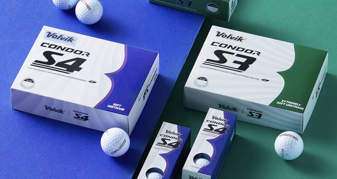 Volvik lanza la gama de bolas de golf multicapa premium Condor optimizadas para una variedad de velocidades de swing