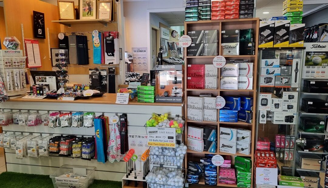 Se traspasa la tienda de golf Golf City ubicada entre Marbella y Estepona