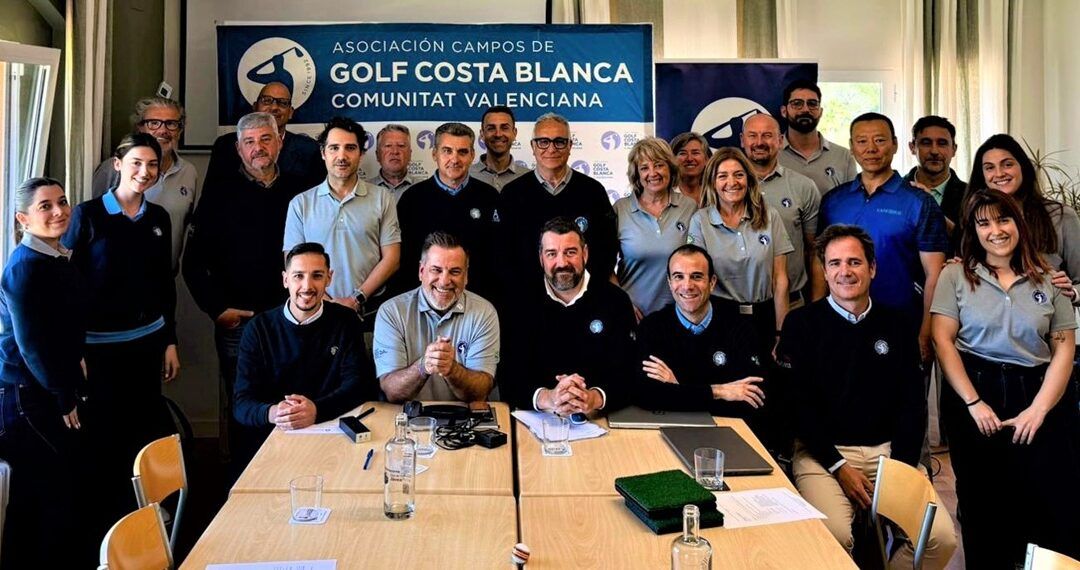 La Asociación de Campos de Golf de la Costa Blanca y Comunitat Valenciana celebró su Asamblea General Extraordinaria en el Club de Golf Jávea