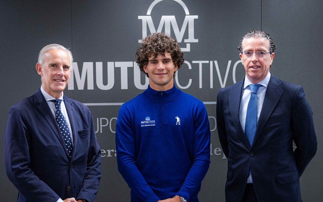 Mutuactivos apuesta por el patrocinio a Ángel Ayora para reforzar su vínculo con el sector del golf