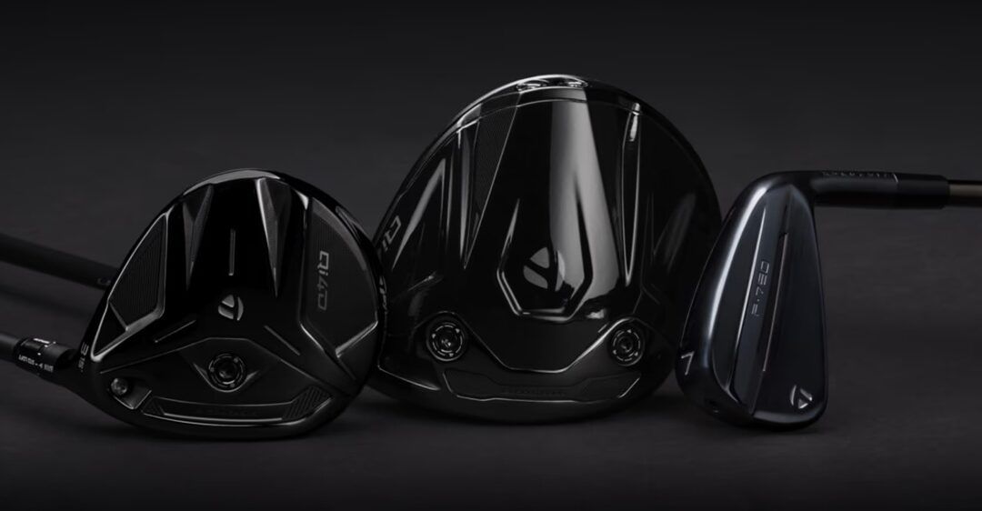 TaylorMade presenta la colección Shadowfall con acabado premium totalmente negro