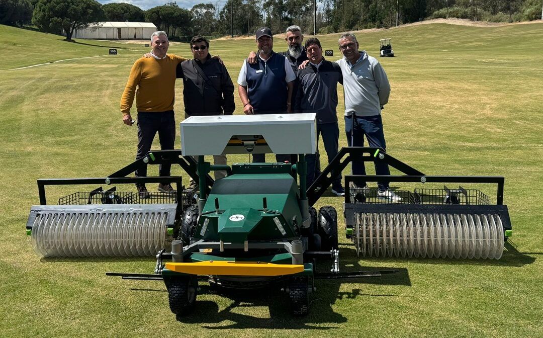 El Club de Golf El Rompido incorpora el sistema de siega y recogida de bolas SmartPick&Cut de Tecnogreen a su área de prácticas