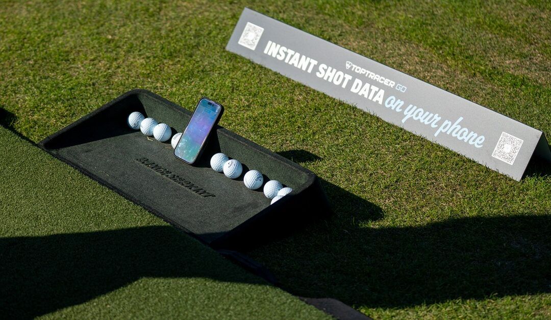 Toptracer lanza su tecnología Toptracer Go de scan & swing llevando las funciones de un monitor de lanzamiento a la mano del jugador