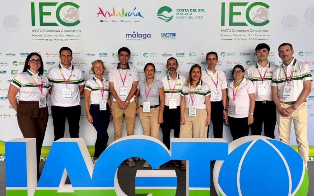La Región de Murcia refuerza su presencia como destino de golf en la IAGTO European Convention celebrada en Málaga