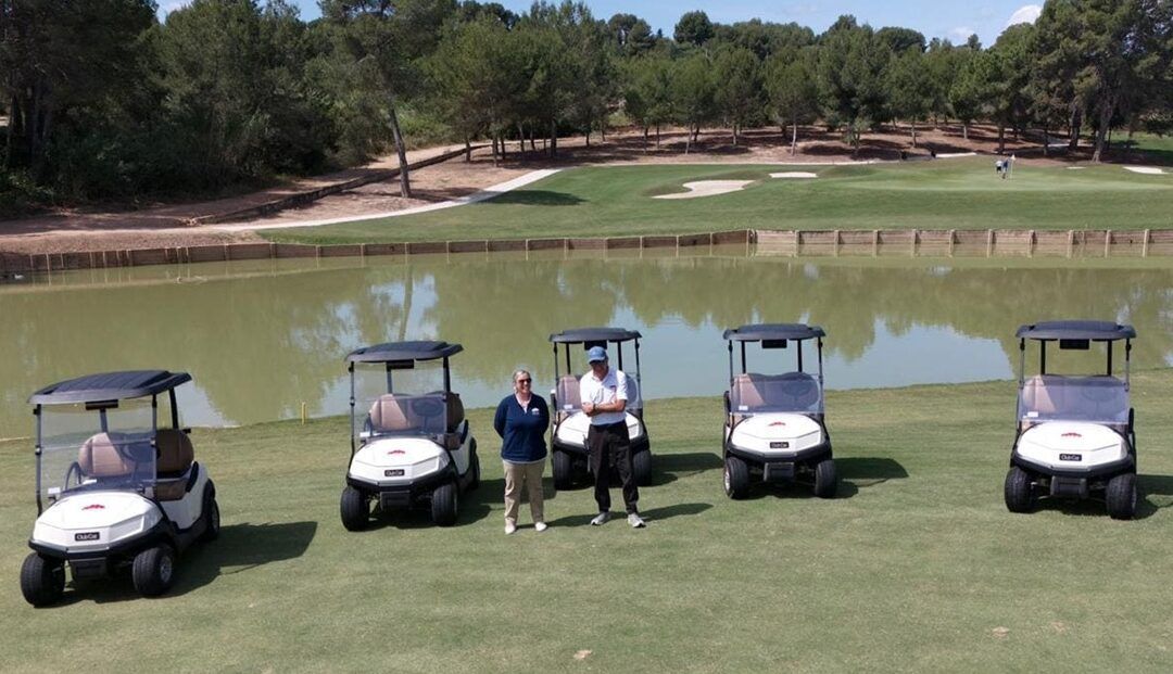 El Club de Golf El Bosque renueva, amplía y digitaliza su flota de buggies Club Car Tempo para transformar la experiencia de juego