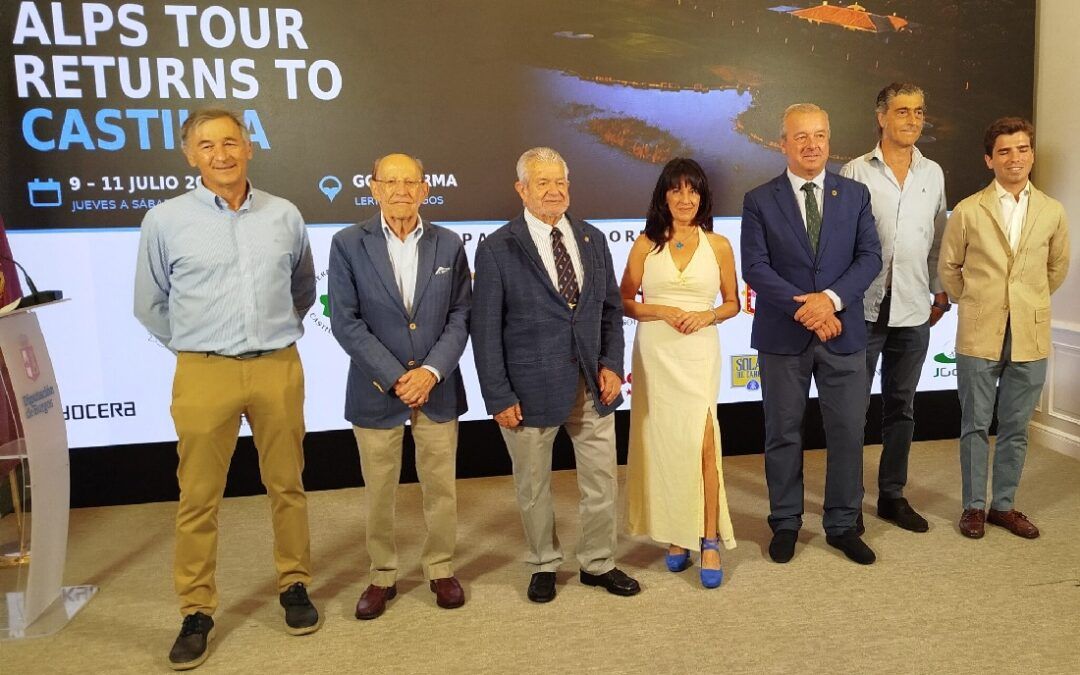El Alps de las Castillas presenta en la Diputación de Burgos una nueva edición de una cita clave del golf profesional europeo