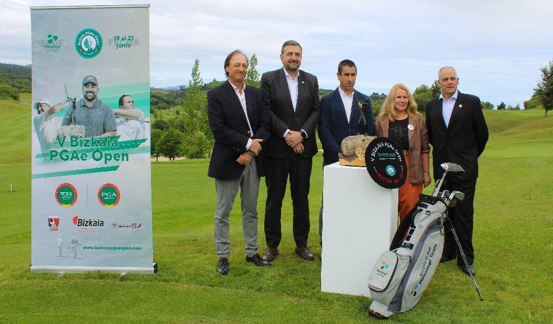 Presentado en Meaztegi Golf el V Bizkaia PGAe Open del TUMI Sport Golf Tour