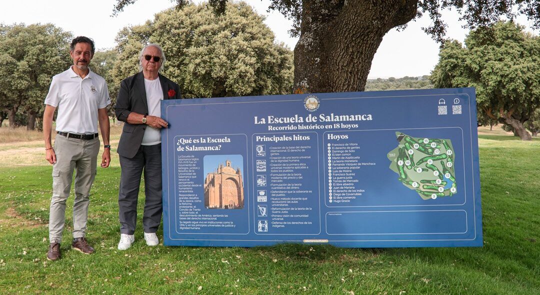 Salamanca Golf & Country Club presenta el pionero proyecto ‘La Escuela de Salamanca en 18 Hoyos’ uniendo cultura y deporte