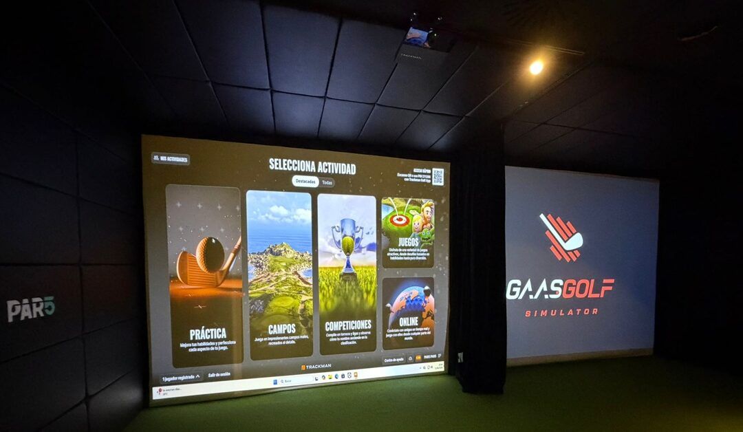 GAAS GOLF facilita la llegada a Sevilla de PAR5, primer espacio de golf indoor de la provincia con tecnología Trackman iO